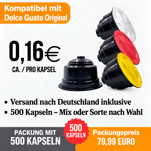 500 kapseln kompatibel mit - 500,
