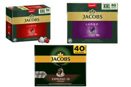 Jacobs kaffeekapseln xxl pack - kaffeekapseln, xxl-pack
