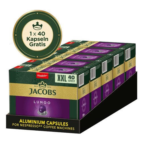 Jacobs kaffeekapseln lungo - lungo, 8